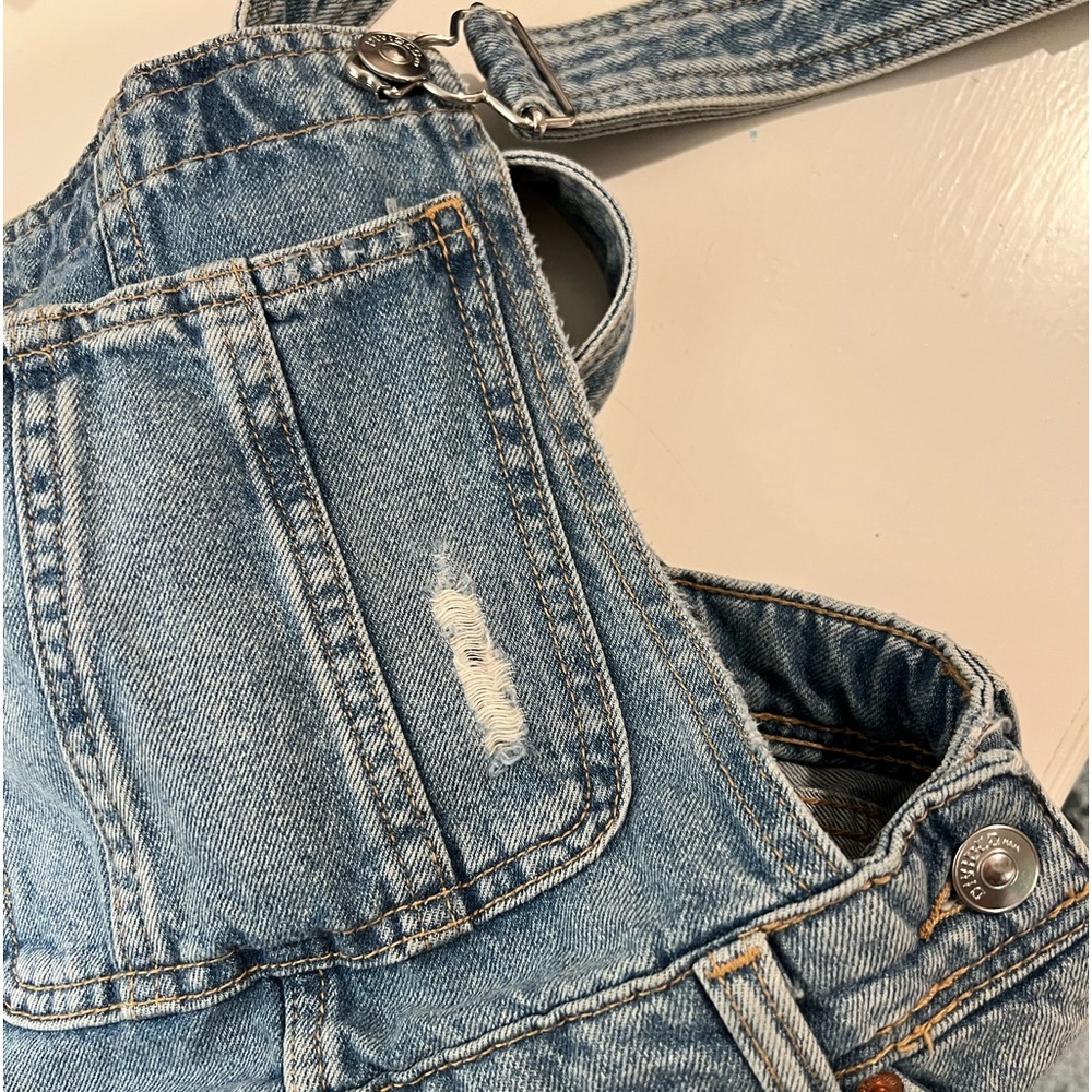 Denim Overalls